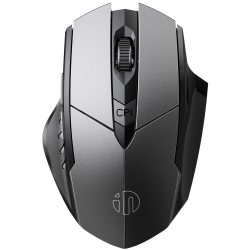 HLD Bluetooth Mouse, Inphic Multi-Device Silent Rechargeable Bluetooth Wireless Mouse (Tri-Mode: Bt 5.0/4.0+2.4G), 1600Dpi Ergon