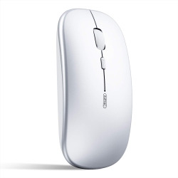 HLD Bluetooth Mouse, Inphic Multi-Device Slim Silent Rechargeable Bluetooth Wireless Mouse (Tri-Mode: Bt 5.0/4.0+2.4G), 1600Dpi