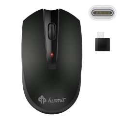 HLD Type C Wireless Mouse, 2.4Ghz USB-C Wireless Mice for Laptop And More USB-C Devices
