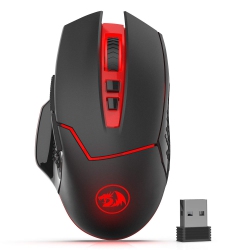 HLD Redragon M690-1 2400 Dpi Optical 2.4G Wireless Gaming Mouse, 5 Adjustable Dpi Levels Portable Gaming & Office Mice With 8 Bu