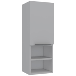 TUHOME FURNITURE Mila Bathroom Medicine Cabinet - Color - Material Engineered Wood In White
