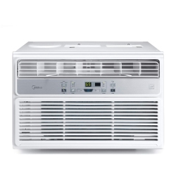 MIDEA 12, 000 Btu Easycool Window Air Conditioner, Dehumidifier And Fan - Cool, Circulate And Dehumidify Up to 550 Sq. Ft., Reusable Filter, Remote