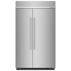 KitchenAid 48" 30 Cu. Ft. Side-By-Side Refrigerator (KBSN708MPS) - Stainless