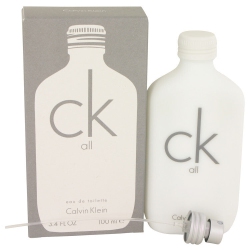 CALVIN KLEIN Ck All By Eau De Toilette Spray (Unisex) 3.4 OZ (Women)