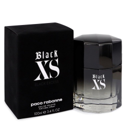 PACO RABANNE Xs By Eau De Toilette Spray (2018 New Packaging) 3.4 OZ (Men) In Black