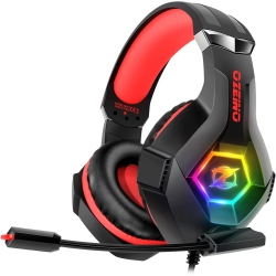 HLD Gaming Headset for Ps5 Ps4 PC Xbox One Noise Cancelling Over Ear Headphones With Mic RGB Light, Bass Surroundfor Xbox Series X/s, for Mac for Phone