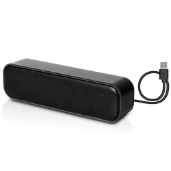 HLD Honkyob USB Computer Speakers, Laptop Speakers Wired USB Powered, Portable Mini Sound Bar PC Speakers for Windows PC, Desktop C
