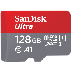 SANDISK 128GB Ultra Micro Sdxc Memory Card - (Sdsqua4-128G-Gn6Ma) + Adapter