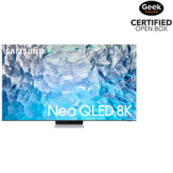 Open Box - Samsung 75" 8K UHD QLED Tizen Smart TV (QN75QN900BFXZC) - Stainless Steel