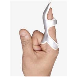 ISTAR Aluminium Frog Finger Splint for Men & Women Fracture Injured Finger Immobilization Comfortable Paddding-Size : Universal
