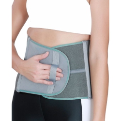 ISTAR Abdominal Binder Post Surgery Tummy Tuck Belt for Women & Men, Postpartum Belly Band Compression Stomach Wrap, Skin Friendly