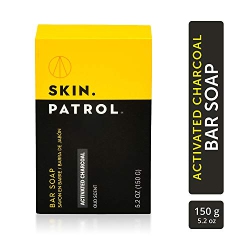 BUMP PATROL Skin Patrol Activated Soap Bar - Sulfate-Free, Paraben-Free In Charcoal