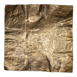 UTTERMOST Archive Organic Shape Contemporary Aluminum Wall Decor In Brass