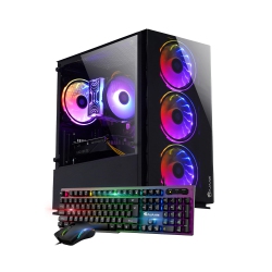 HAJAAN Breeze Gaming PC - Intel Core I7 13700F - Geforce Rtx 5060 8GB Gddr7 - 32GB Ddr4 Ram - 1Tb Nvme SSD - Wi-Fi Ready - Windows 11 Pro