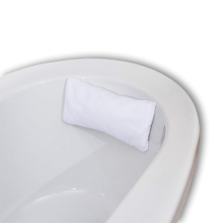 ITY INTERNATIONAL - Luxury Bath Pillow, 15" X 7" In White