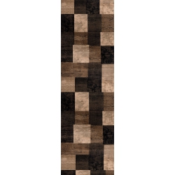RUG BRANCH Contemporary Geometric Checkered Indoor Rug