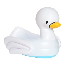 MUNCHKIN Hot Inflatable Swan Bath Tub In White