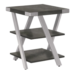 SAFCO Mirella End Table In Stone In Gray