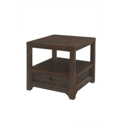 MARTIN SVENSSON HOME Lisbon Solid Wood One Drawer End Table
