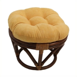 PEMBERLY ROW Rattan Footstool Frame
