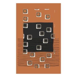 LADOLE RUGS Decor Canvas Wall Framed Artwork Decoration Modern Gallery Picture - 30X40 Cm Abstract Canvas Print Painting Ready to Hanging