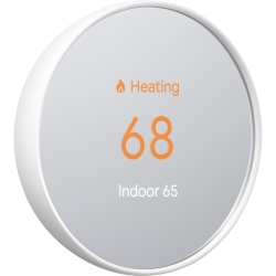 GOOGLE Nest Thermostat (Snow, Ga01334) - Brand New