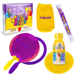 TUBAN Bubble Racket And Bubble Rings