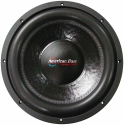 AMERICAN BASS Xfl-1244 12" 1000 Watts Rms Subwoofer - Dual 4 Ohm