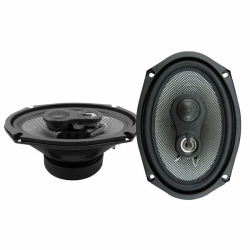 AMERICAN BASS Sq-6X9 6X9" 3-Way 80W Rms Coaxial Speakers