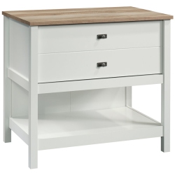 SAUDER Cottage Road Engineered Wood Lateral Filing Cabinet In Soft In White
