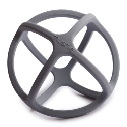MUSHIE Ball Teether - Dove In Grey