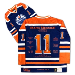 CAREER JERSEYS Mark Messier Career Jersey Elite Edition #11 Of 11 In Multicolor