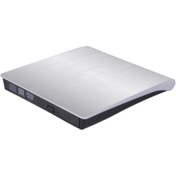 ALBERTATECH External DVD CD Drive for Laptop USB 3.0 External DVD-Rw Player CD Drive, Burner Writer Rewriter