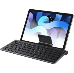 ALBERTATECH Ultra-Slim Wireless Bluetooth Keyboard Compatible With All Ipad, Ipad 10.2 9Th Generation/mini 6 2021, Build-In