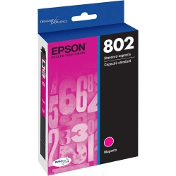ALBERTATECH Epson 802 Durabrite Ultra Standard Capacity Cartridge Ink (T802320) In Magenta