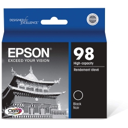 ALBERTATECH Epson 98 Claria Hi-Definition High Capacity Ink Cartridge (T098120) In Black