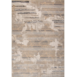 LADOLE RUGS La Dole Rugs Transitional Abstract Rustic Contemporary Area Rug - Premium Durable Carpet for Living Room, Bedroom, And Office - Multi