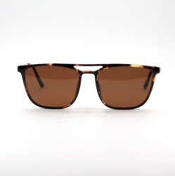 OTTIKA CANADA Shades X - Polarized Sunglasses | Model 8020 | Demi Amber Frame - Lens In Brown