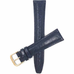 BANDINI Womens Glossy Padded Leather Lizard Pattern Smart Watch Band Strap for Fossil Gen 6 (42Mm), Hybird Hr Scarlette, Chartier - 18MM / Gold