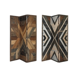 MAISON CONCEPTS INC Double Sided Canvas Screen (Alder)