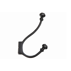 MAISON CONCEPTS INC Classic Double Iron Wall Hook (Gun Metal) - Set Of 2
