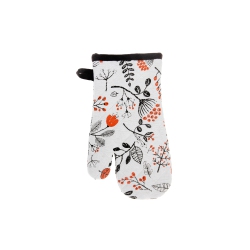 MAISON CONCEPTS INC Cotton Oven Mitt (Persimmon) - Set Of 4