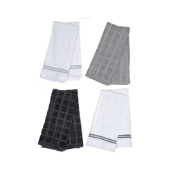 MAISON CONCEPTS INC 2Pk Checkered Terry Kitchen Towels (Asstd)
