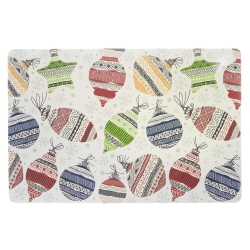 MAISON CONCEPTS INC Eva Placemat (Ornaments) (12 X 18) - Set Of 12