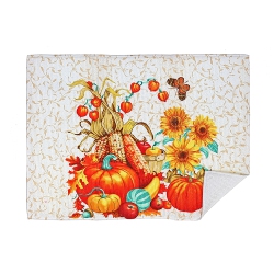 MAISON CONCEPTS INC Microfibre Drying Mat (Happy Harvest) - Set Of 2