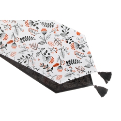 MAISON CONCEPTS INC Cotton Table Runner (54") (Persimmon) - Set Of 2