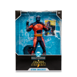 DC Multiverse Movie 10 Inch Action Figure Adam Mega - Atom Smasher In Black