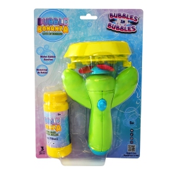 BUBBLE BONANZA Bubbles Inside Giant Bubbles Machine for Kids And 4OZ Bottle