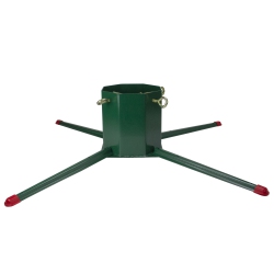 JACK POST 45" Green And Welded Christmas Real Live Tall Tree Stand In Red