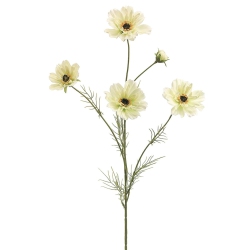 ALLSTATE Artificial Cosmos Floral Spray - 32" - Cream